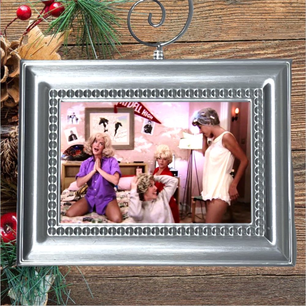 Grease Sandra Dee Pink Ladies Retro Movie Memorabilia Christmas Tree Ornament